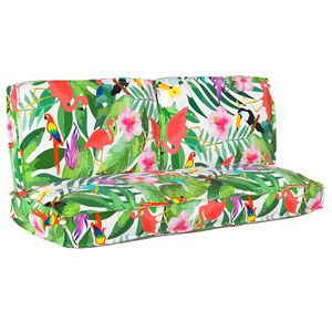 vidaXL Spilvenu komplekts 3 pcs Daudzkrāsains Oksforda audums