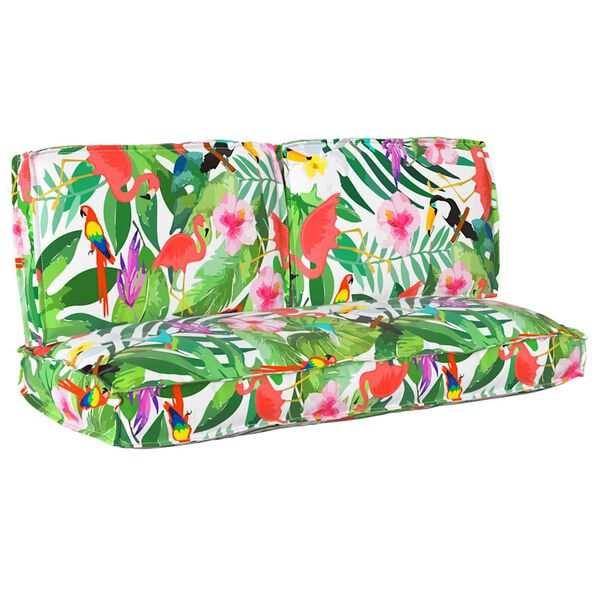 vidaXL Spilvenu komplekts 3 pcs Daudzkrāsains Oksforda audums