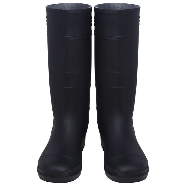 vidaXL gumijas zābaki, 40. izmērs, melni