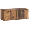 vidaXL Sienā piestiprināms TV skapis 78,5 x 31 x 30 cm Vecs koks