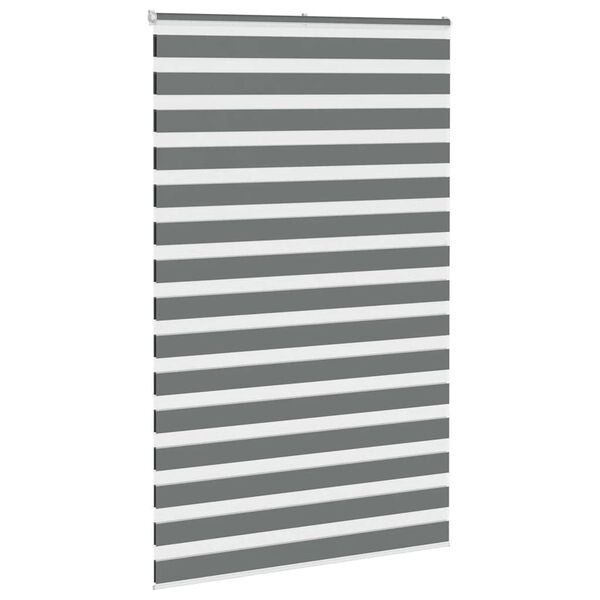 vidaXL žalūzijas zebra 140x230 cm auduma platums 135,9 cm poliesters
