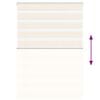 vidaXL žalūzijas zebra 95x100 cm auduma platums 90,9 cm poliesters