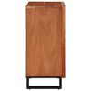 vidaXL kumode, 60x34x75 cm, akācijas masīvkoks