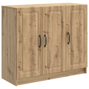 vidaXL Puse Artisan Ozols 89 x 34,5 x 77 cm Inženierijas koks
