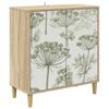 vidaXL Puse GOTHA Sonoma 69 x 33 x 75 cm Inženierijas koks
