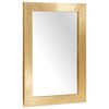 vidaXL Vannas istabas spogulis ar spoguli Zelts 50 x 2,5 x 70 cm