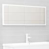 vidaXL 2-daļīgs vannasistabas mēbeļu komplekts, balts, skaidu plāksne