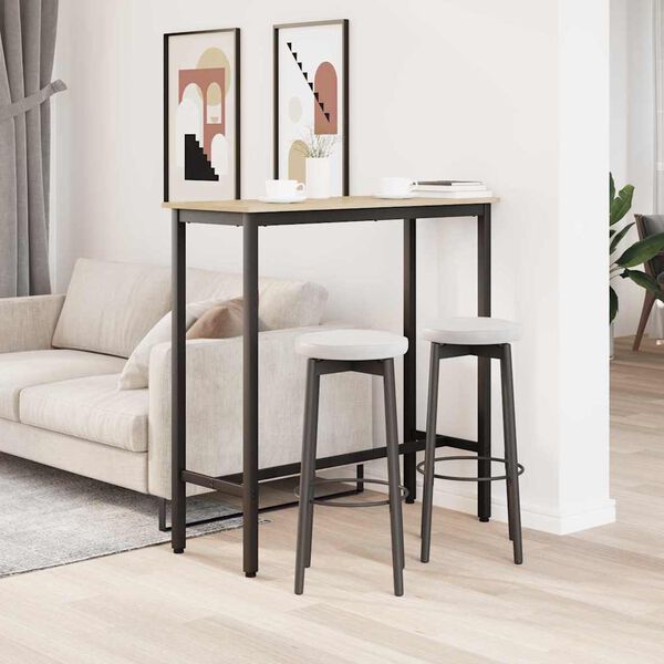 vidaXL galds Sonoma ozols 100 x 40 x 100,5 cm