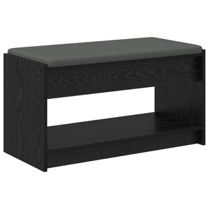 vidaXL Zāles sols Melnais Ozols 83 x 38 x 45 cm