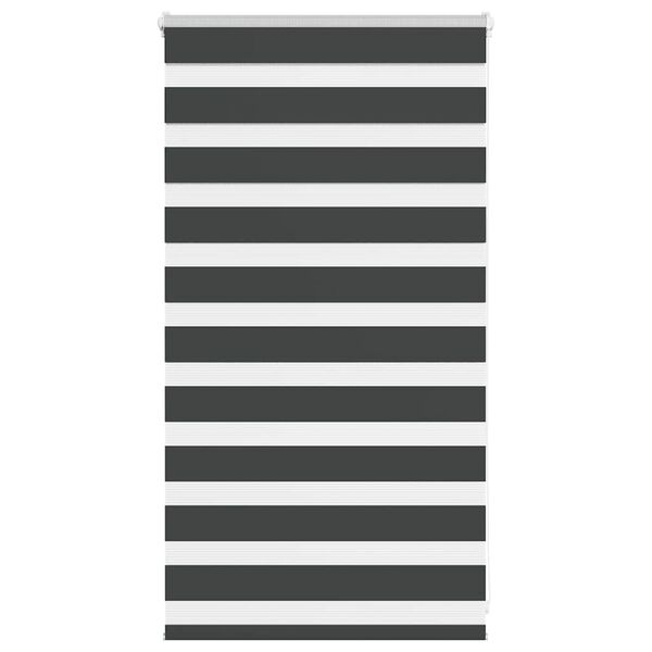 vidaXL žalūzijas zebra 75x100 cm auduma platums 70,9 cm poliesters