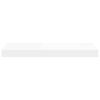 vidaXL sienas plaukts, balts, 50x23x3,8 cm, MDF