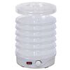 vidaXL pārtikas žāvētājs, 6 paplātes, apaļ&scaron;, 250 W