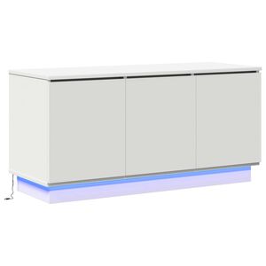 vidaXL Televizora skapī&scaron;a Balts 100 x 38 x 49 cm Inženierijas koks
