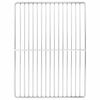 vidaXL Grila restes 40 x 30 cm Nerūsējo&scaron;s tērauds Sudraba