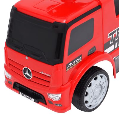 vidaXL stumjams rotaļu auto, Mercedes-Benz Truck, sarkans