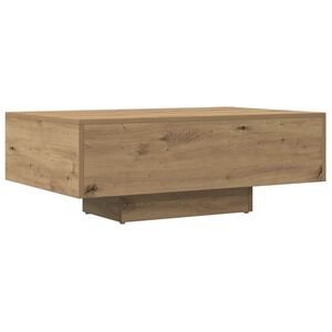 vidaXL kafijas galdiņ&scaron;, 85x55x31cm, amatnieks ozola, inženierijas koks