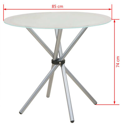 vidaXL virtuves galda un krēslu komplekts