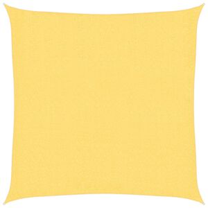 vidaXL HDPE saulessargs, 3.6x3.6 m, bē&scaron;s, kvadrāta