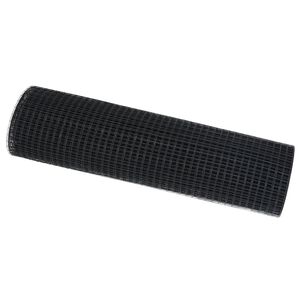 vidaXL Metinātās stieples žogs Pelēka 0.6 x 25 m Tērauds