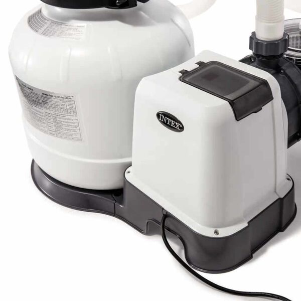 Intex sūknis ar smilšu filtru, Krystal Clear, 10,5 m³/h, 26648GS