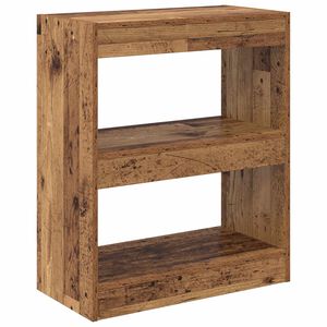 vidaXL Grāmatplaukts 2 līmeņi 60 x 30 x 72 cm Inženierijas koks