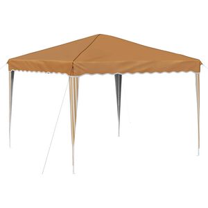vidaXL Pop-up svinību teltis 288 x 288 x 245 cm Bē&scaron;a Oksforda audums