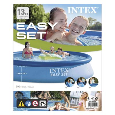 Intex baseins Easy Set, 396x84 cm, 28143NP