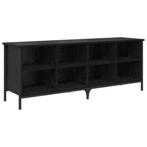 vidaXL Apavu skapis 131 x 35 x 50 cm Inženierija koks un dzelzs