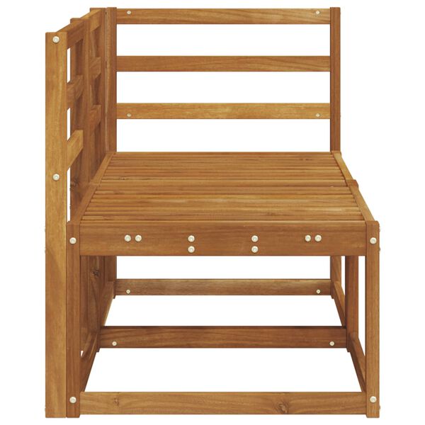 vidaXL Āra vidējais un stūrī eso&scaron;s dīvāns 2 Gabals Dabiska