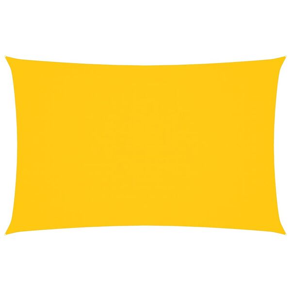 vidaXL saulessargs, taisnstūra, 2,5x5 m, dzeltens oksforda audums