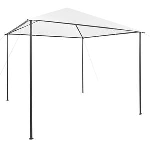 vidaXL dārza nojume, 3x3x2,9 m, balta, 180 g/m²