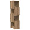vidaXL Stūra skapītis 25,5x25x102cm Inženierijas koks Artisānā ozols