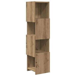 vidaXL Stūra skapītis 25,5x25x102cm Inženierijas koks Artisānā ozols