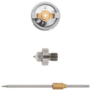 vidaXL HVLP smidzinā&scaron;anas pistole uzgalis 0,8 mm uzgalis Sudraba