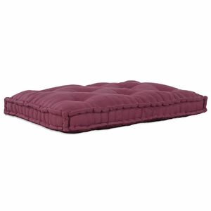 vidaXL Pallet dīvāna spilvens Sarkans 120 x 80 x 12 cm Audums