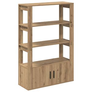 vidaXL Puse amatnieku ozola 30 x 80 x 119.5 cm Inženierijas koks