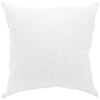 vidaXL Spilvens FULDA 80 x 80 cm 100% zoss dūnas un spalvas Balts