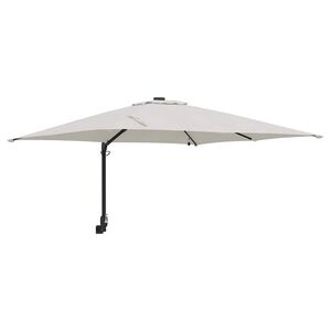 vidaXL Dārza parasols Smil&scaron;u 248,5 x 247,5 x 160 cm