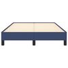 vidaXL gultas rāmis bez matrača, zils, 120x200 cm, audums