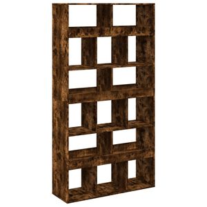 vidaXL grāmatplaukts, ozola krāsa, 100x33x187,5 cm, inženierijas koks