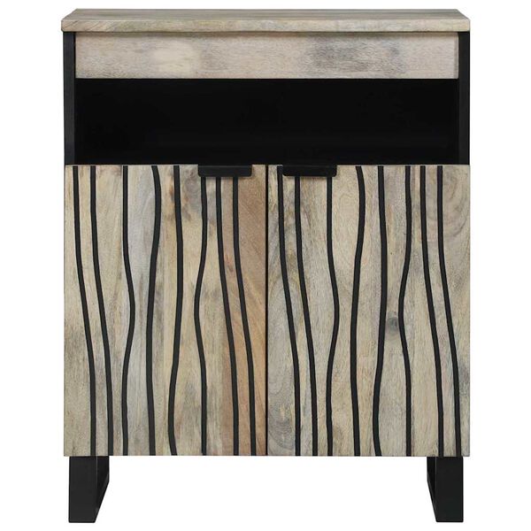 vidaXL Mediju uzglabā&scaron;anas skapji un plaukti Balts un melns