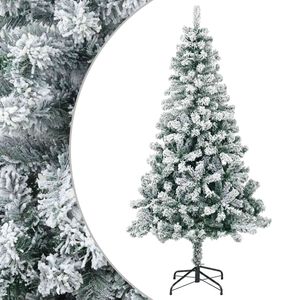 vidaXL Mākslīgā Ziemassvētku eglīte 120 cm PVC un tērauds