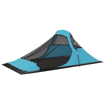 vidaXL telts, 317x240x100 cm, zila