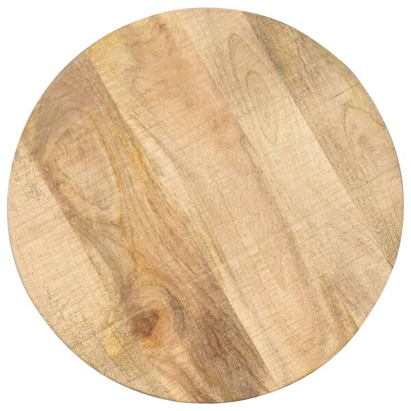 vidaXL galdiņ&scaron;, 45x(45-62) cm, mango masīvkoks un čuguns