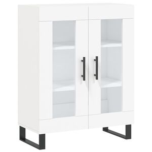 vidaXL kumode, balta, 69,5x34x90 cm, inženierijas koks