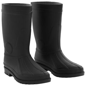 vidaXL Lietus zābaki PVC Izmērs 43 Melns