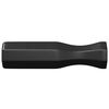 vidaXL Futbola galda rokturi 10 gab. Melns 3,1 x 3,1 x 17,8 cm PP