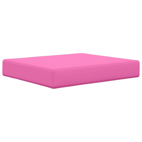 vidaXL Āra dīvāna spilvens 2 pcs Rozā Poliesters