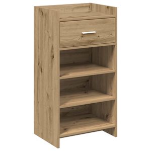 vidaXL Apavu skapis 48 x 36 x 92 cm Inženierijas koks Artisan Ozols