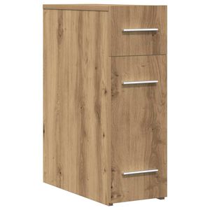 vidaXL Apothekeru Skapis amatnieku ozola 20 x 45,5 x 60 cm